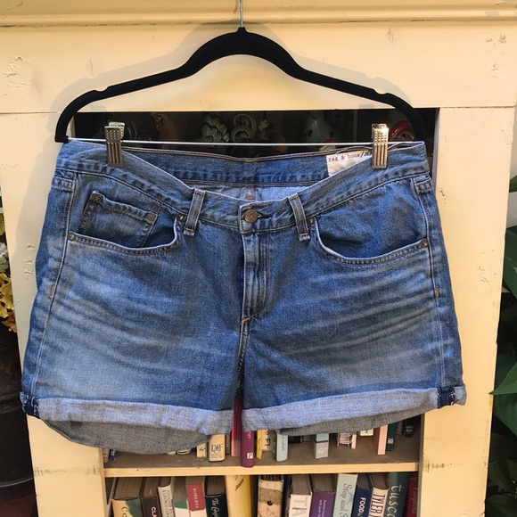 rag & bone Pants - Rag & Bone denim shorts